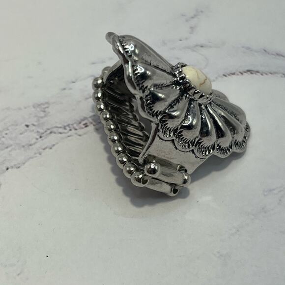 Set of 10 Southwestern style rings - Picture 14 of 16